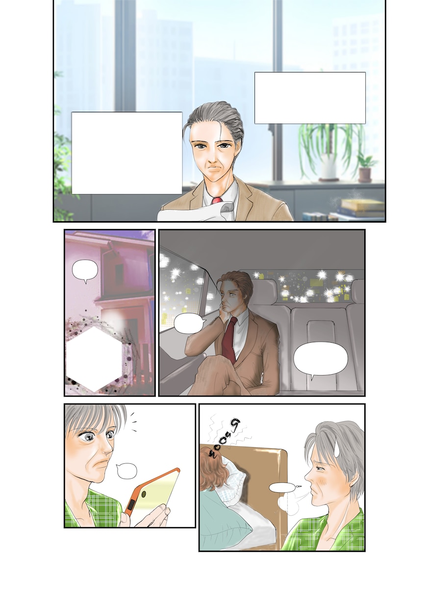 広告漫画描きます カラー、モノクロどちらでも承ります。 イメージ2
