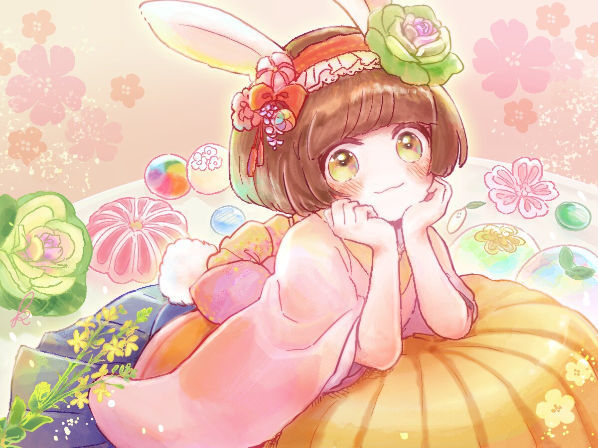 やわらか・かわいいイラスト制作いたします 厚塗りタッチで優しい*.+　心あたたまる絵を贈ります イメージ4