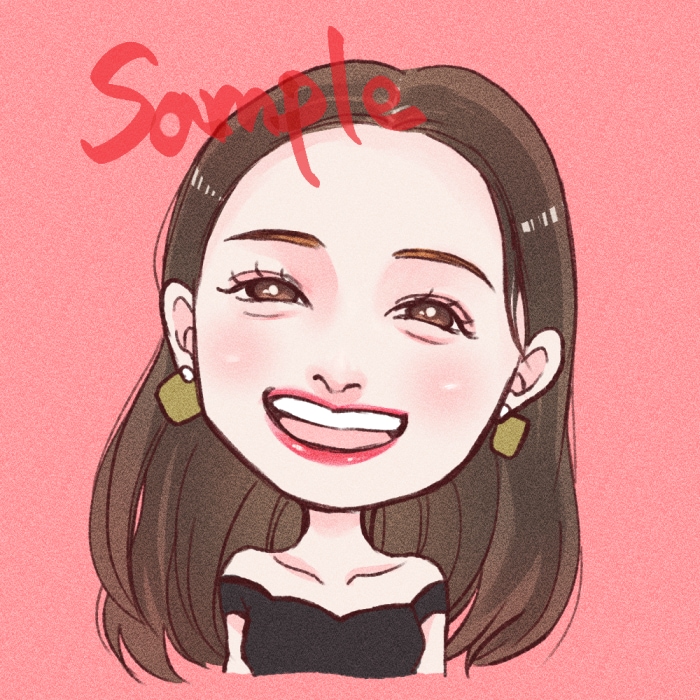 期間限定☆ほんわか似顔絵お描きします 手書き風タッチで優しい印象に仕上げますˊᵕˋ イメージ1