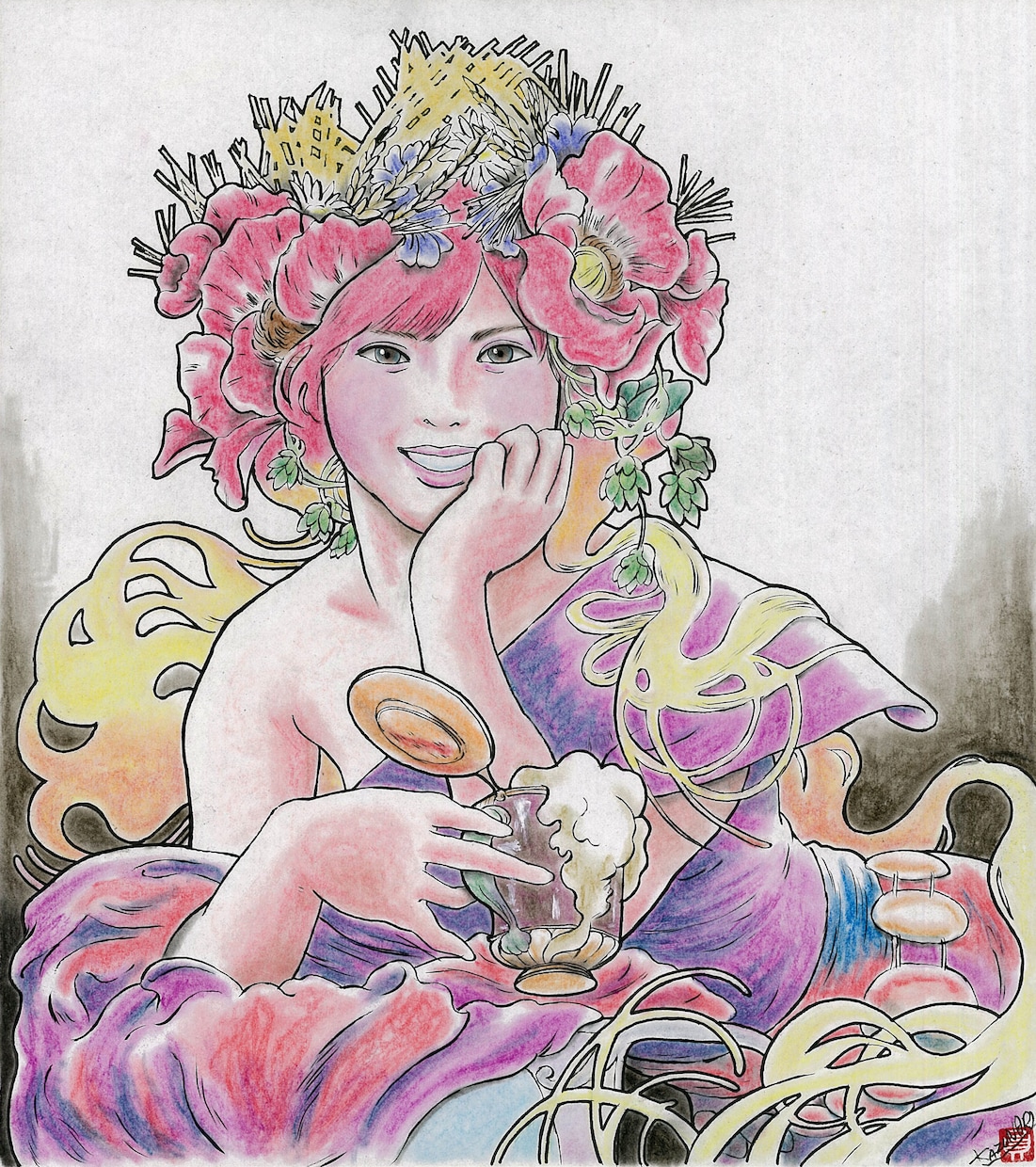 あなたの願う世界をパステルで描きます 物語、会いたい人、あの頃、行きたい場所へアートで叶う♪ イメージ6