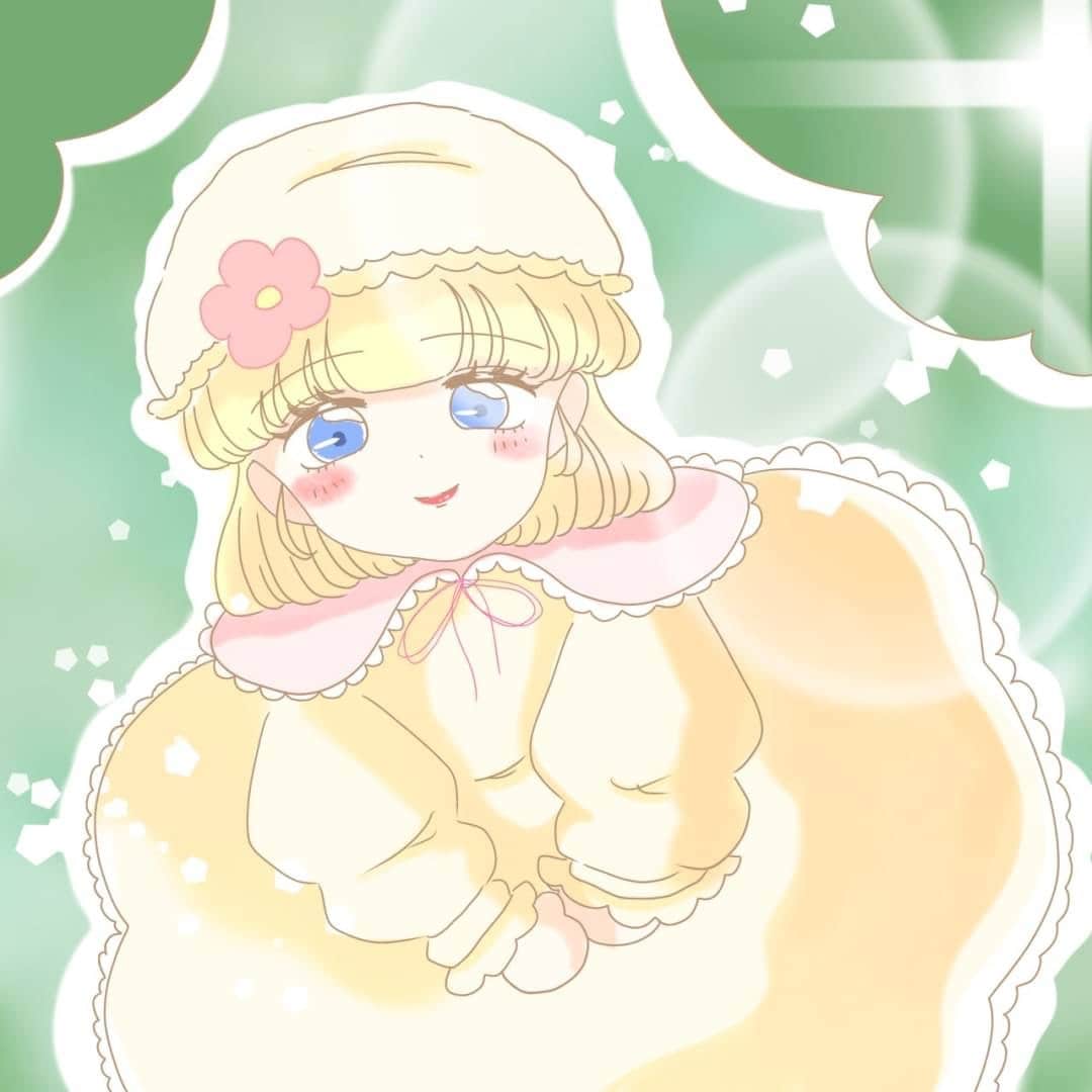 ほんわか女のコのイラストを作成します アイコンにも使用頂けるほんわか女のコのイラスト イメージ2