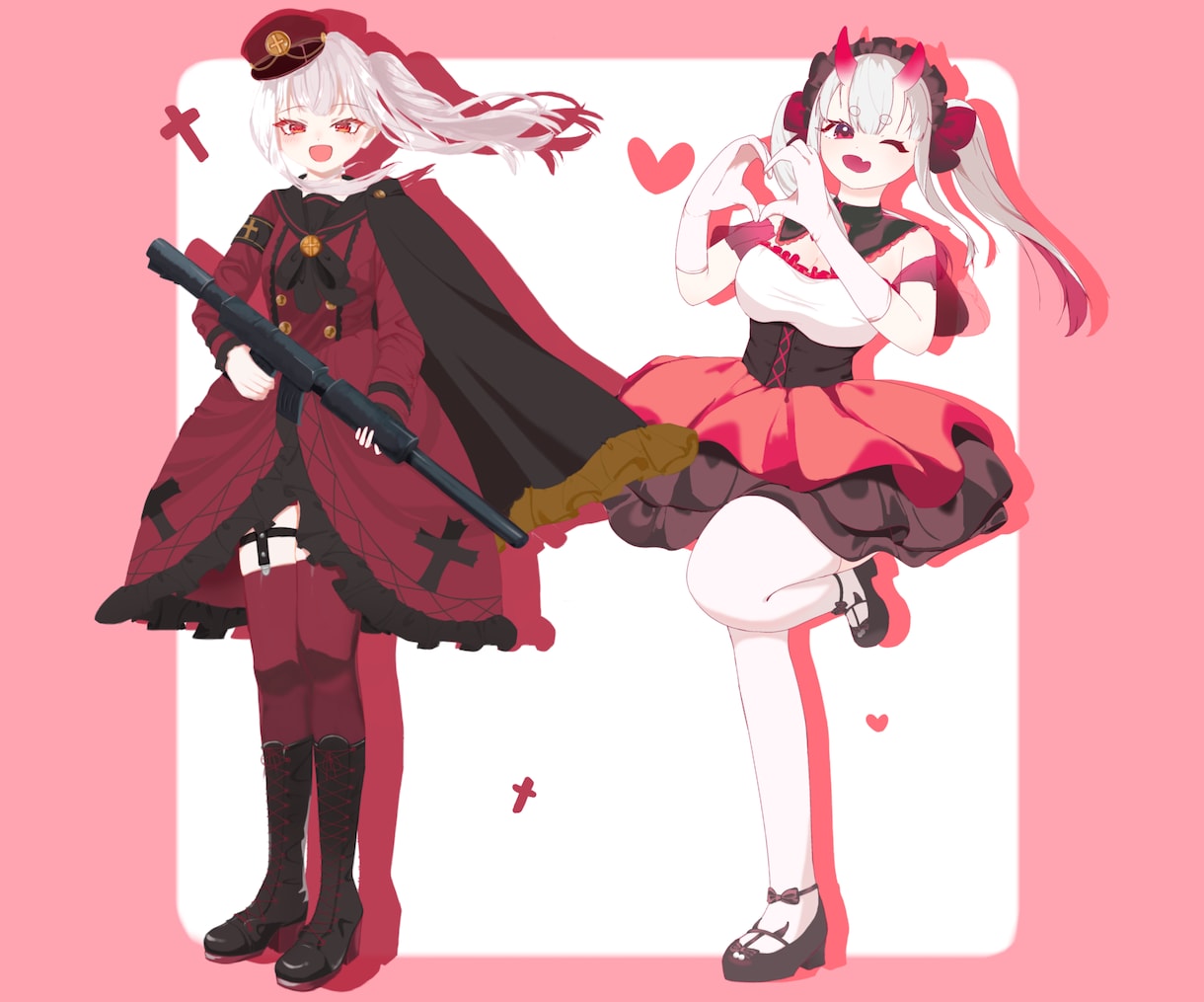 実績作りのため低価格！かわいいイラスト制作します アイコン・立ち絵・1枚絵OK！ イメージ7