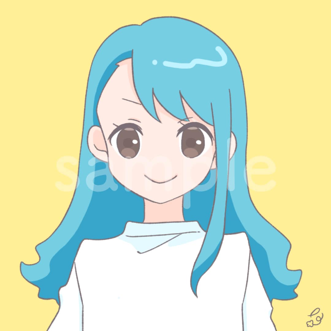 やさしい色使いのイラスト描きます あなただけのかわいいアイコンを作ってみませんか？ イメージ2