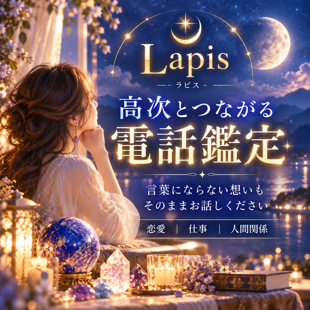 高次と繋がり今必要なことを深く読み解きます 恋愛・仕事・人間関係｜直感とカードで深く視ます イメージ1