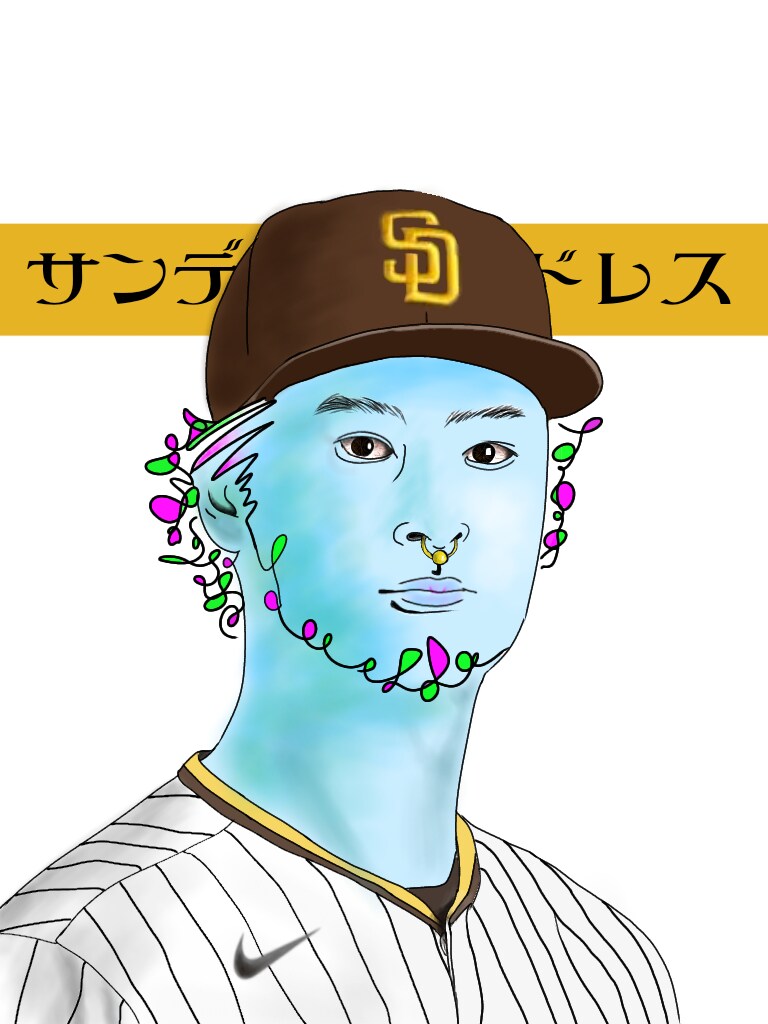ヘドロみたいな似顔絵を書きます 毒素の溜まった現代人向けにクセの強いイラストを描きます イメージ5