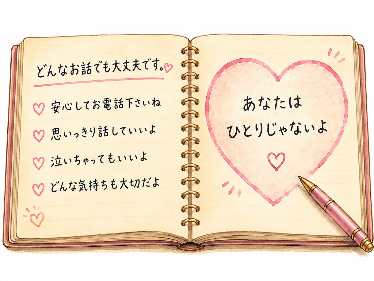 今すぐ誰かと話したいあなたへ何でも聞きます 話すだけで、ちょっと心が軽くなる時間を一緒に過ごしませんか？ イメージ2