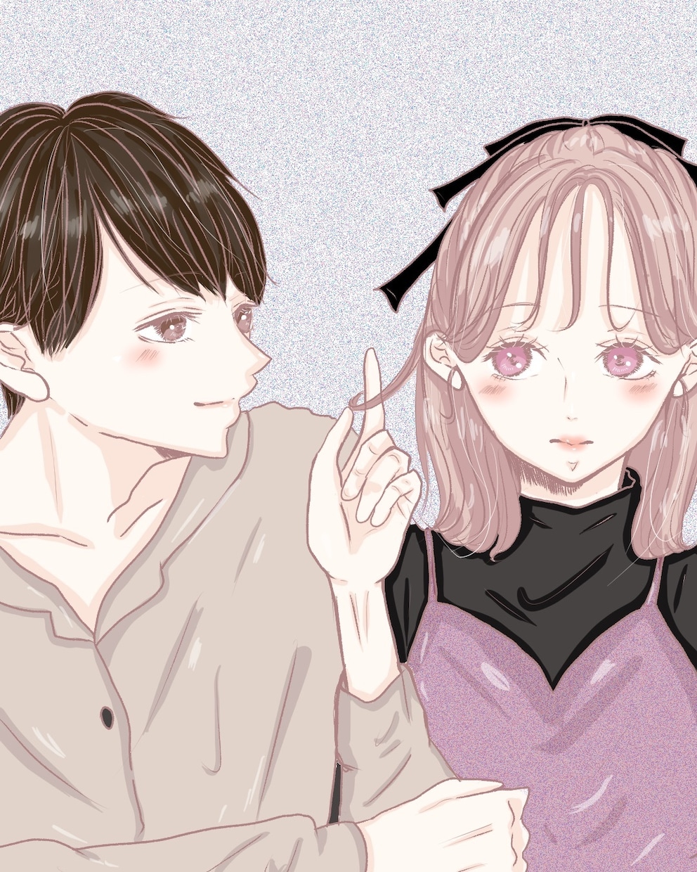少女漫画風イラスト描きます 少女漫画風のイラストを受け付けております！お気軽に♪ イメージ1