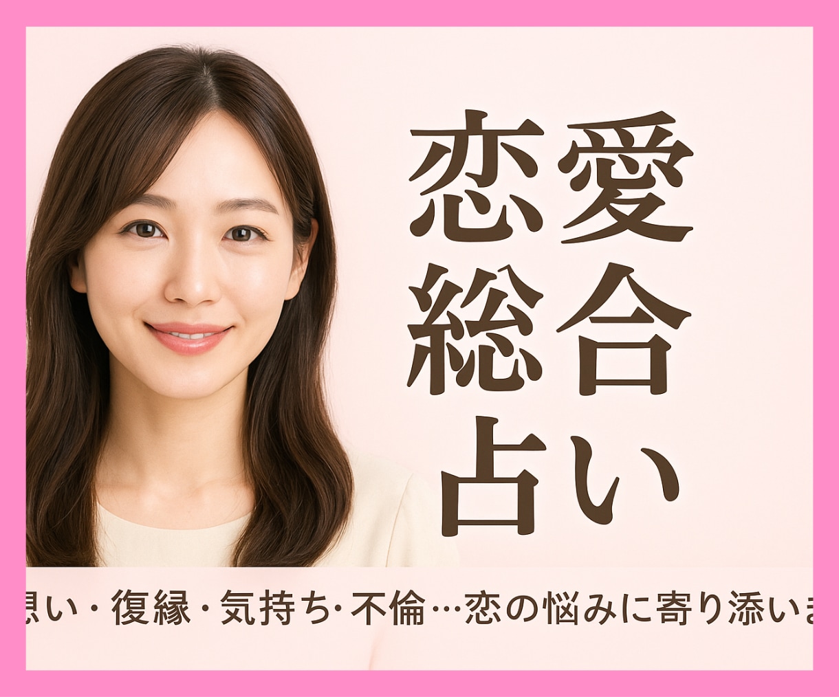 迷った時の道標、タロットが心の答えをお届けします 相手の気持ちを知りたい、不安、そんなあなたの恋に光を! イメージ3