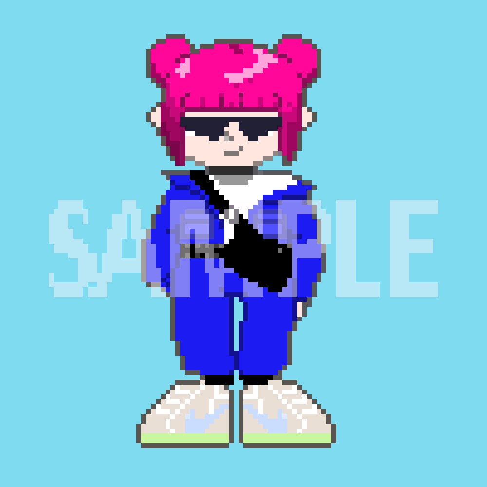 個性的・お洒落ドット絵アイコン作ります 人と被らない！オシャレPFPやイラストを作成します！ イメージ4