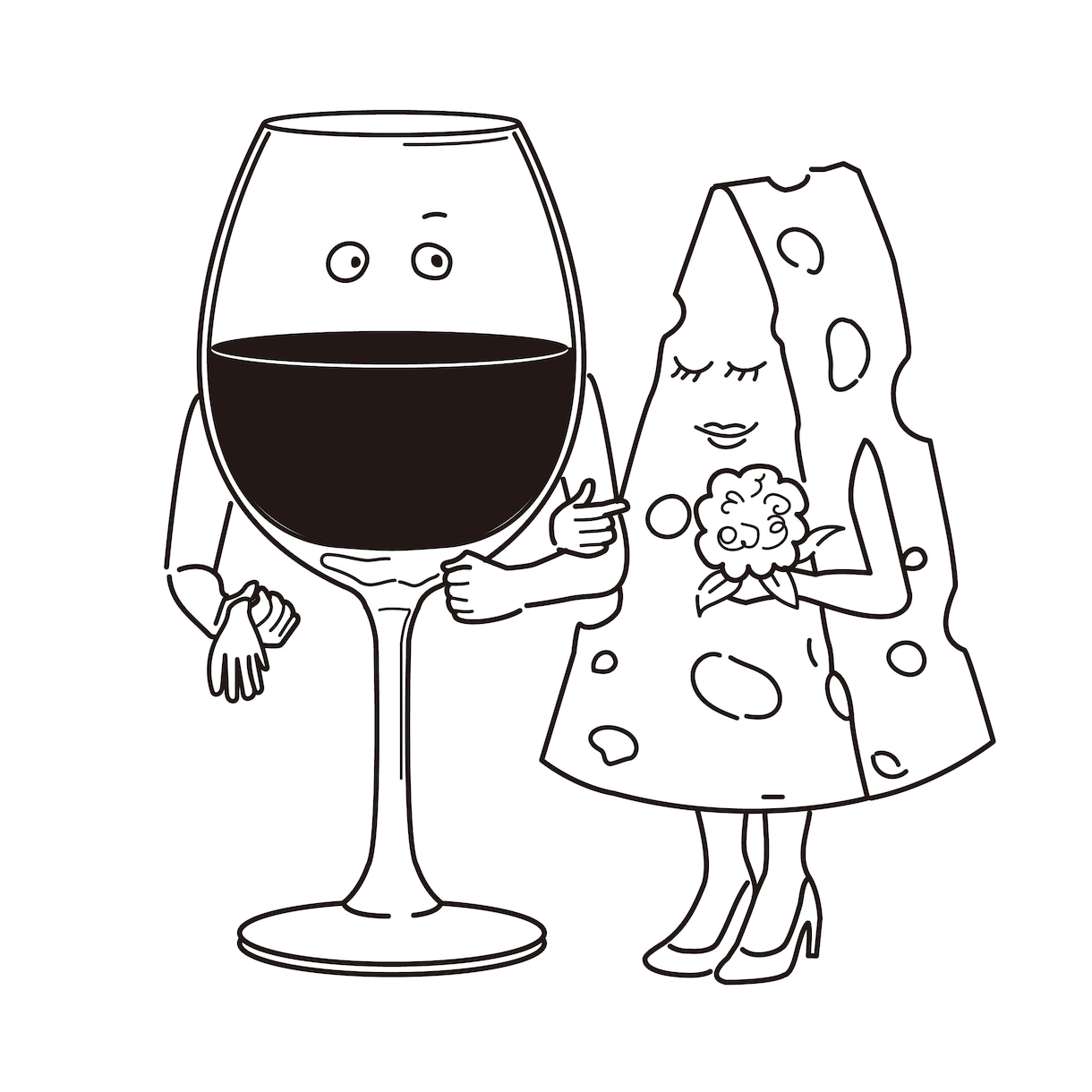 シンプル線画イラスト作成します Aiで作成しているので色々なことに対応できます！ イメージ9