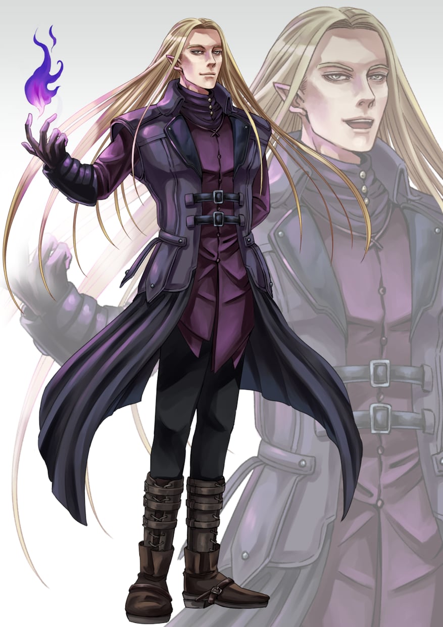 お好みのカッコいいキャラクターイラストお描きします SF/ファンタジーOK！ゲーム向け立ち絵・キャラデザも対応！ イメージ7