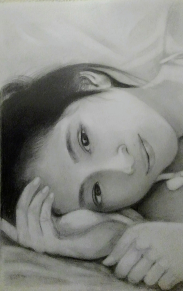人気番組で紹介されました☆キラキラ似顔絵☆描きます 『まるでグラビア☆キラキラ☆のあなたに仕上げます！！』 イメージ2