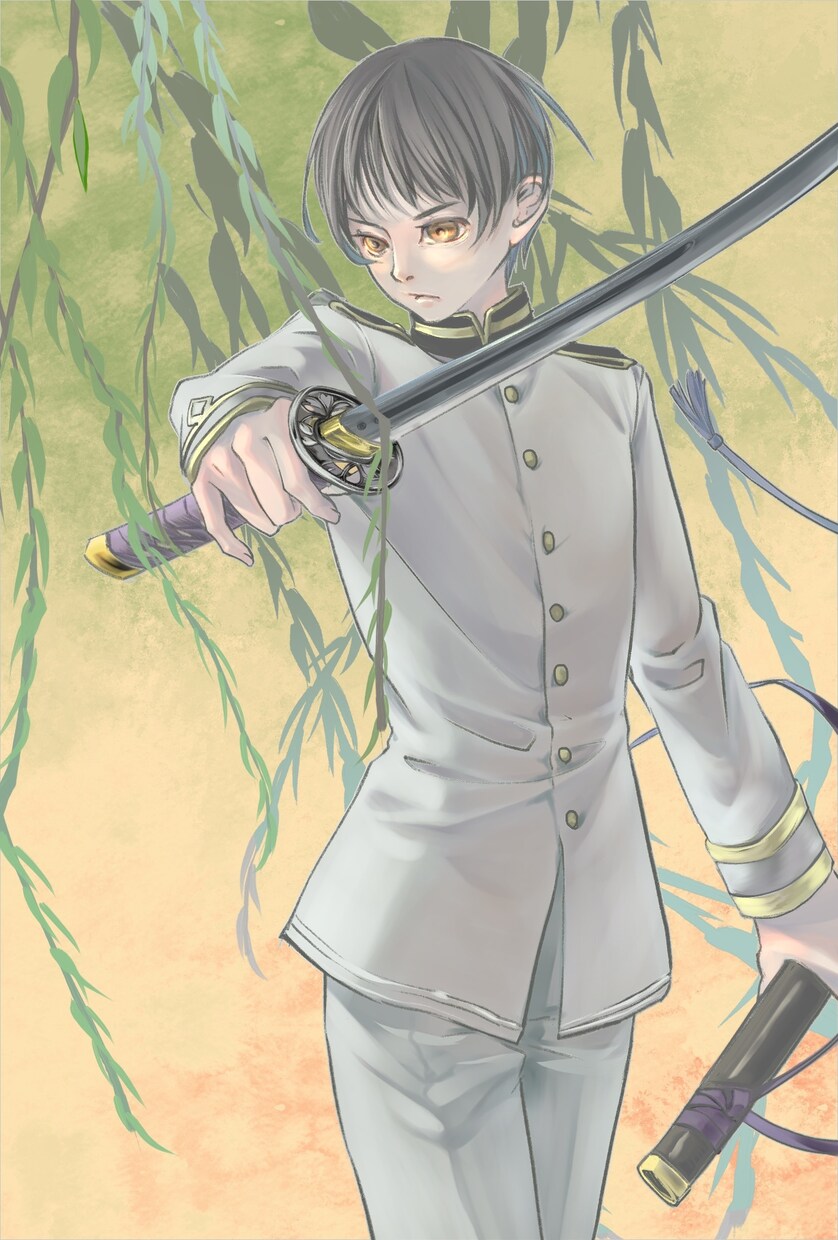 厚塗り風でイラスト描きます 厚塗り風でかっこいい男性、少年少女の立ち絵を描きます イメージ2