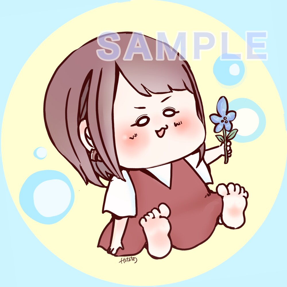 デフォルメ可愛いぷにキャラ/似顔絵描きます アイコンやショート動画にも！データ納品いたします。 イメージ6