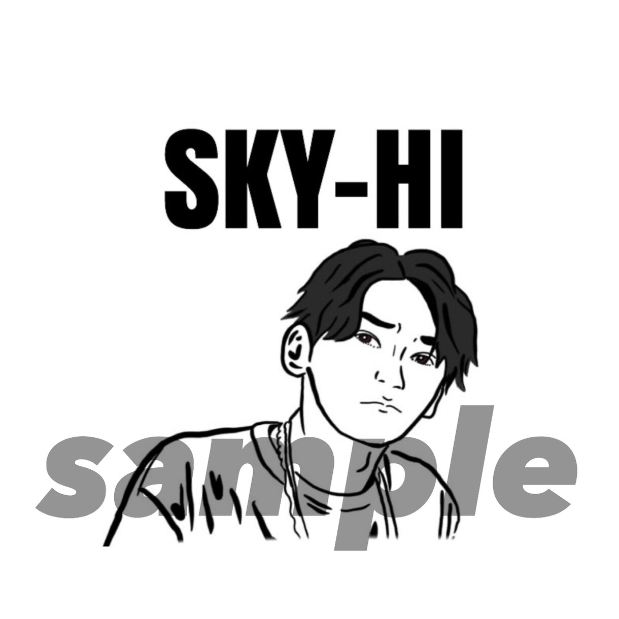 おしゃれなイラスト描きます SNSのトプ画などに！アニメ系の絵とゆうよりは線画に近いです イメージ2