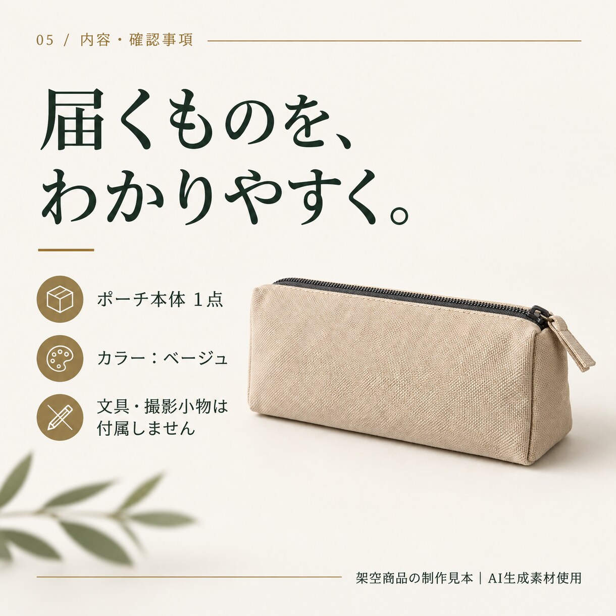 写真から伝わるEC商品画像を5枚作ります 構成・紹介文・サイズ図まで。商品写真からまとめて制作 イメージ6