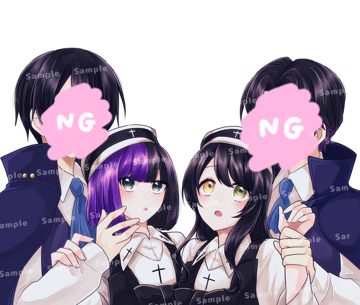 夢絵等のイラストオーダーお受けします イラストに関する様々なご依頼をお受けします！ イメージ4