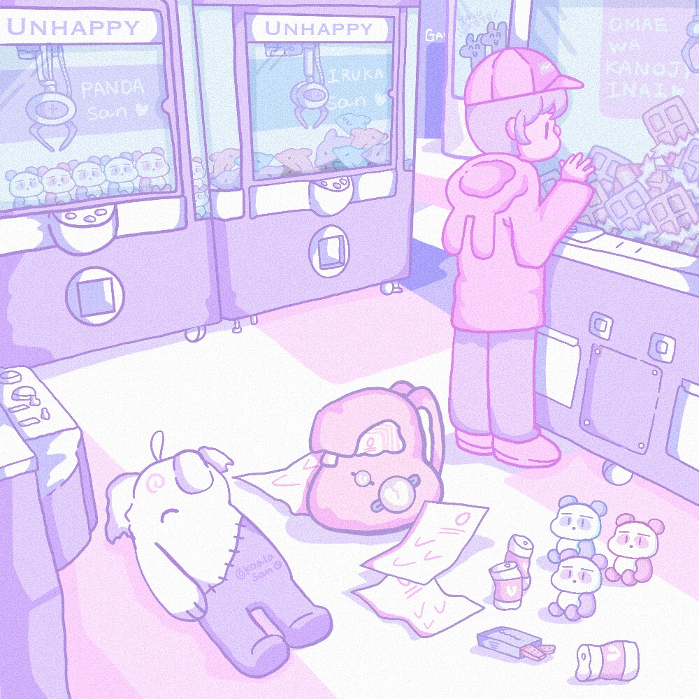 ゆめかわいい&ゆるいイラストを描けます ピンク！パープル！依頼で作る夢の世界観！ イメージ9
