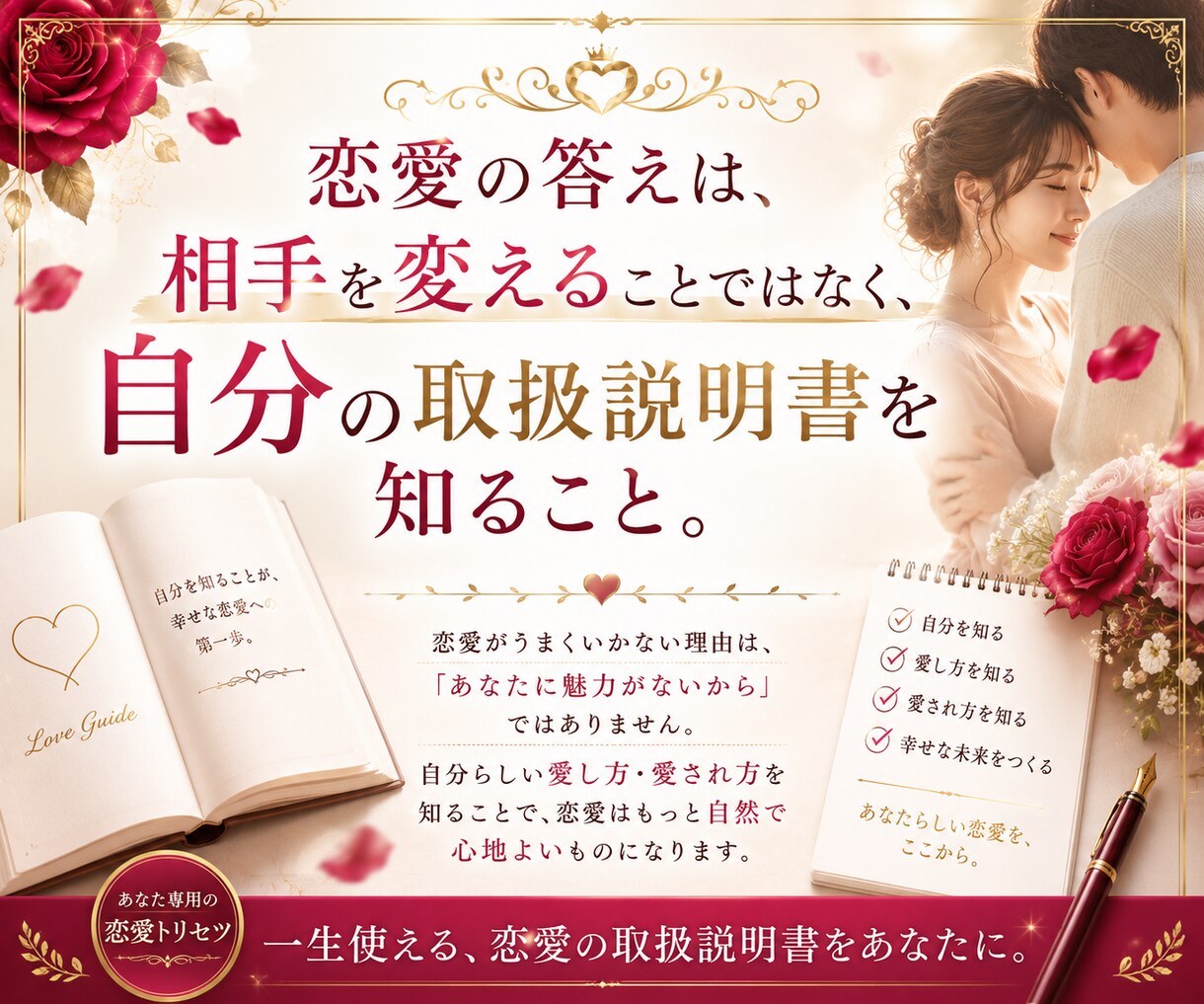 算命学で一生使える恋愛トリセツ鑑定書を作ります 【最低7000文字】恋愛傾向から愛され方まで丁寧に解説します イメージ4