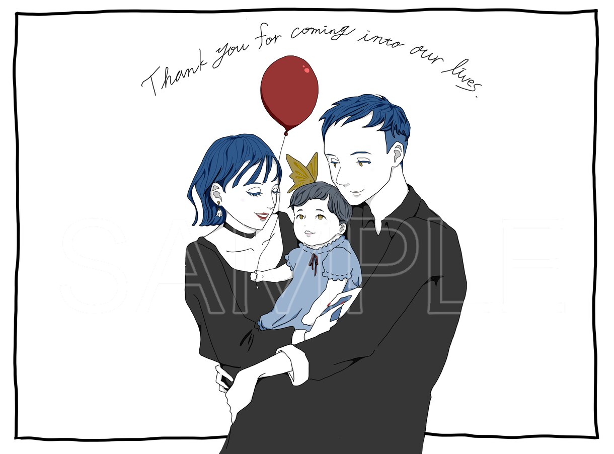 おしゃれでしっとりしたオリジナルイラスト描きます ご希望を細かくヒアリングし、様々な用途でお描きします。 イメージ3