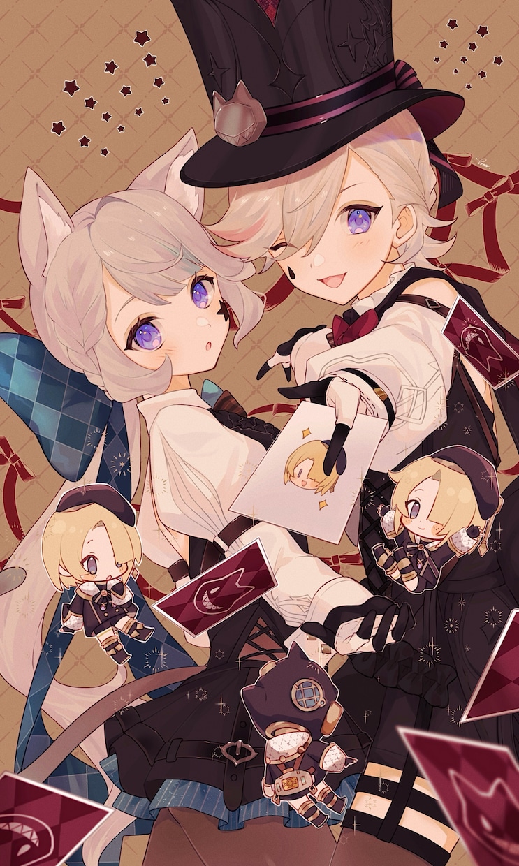 1枚絵、SDイラストなど制作します かわいい系の少年少女のイラストが描けます！ イメージ7