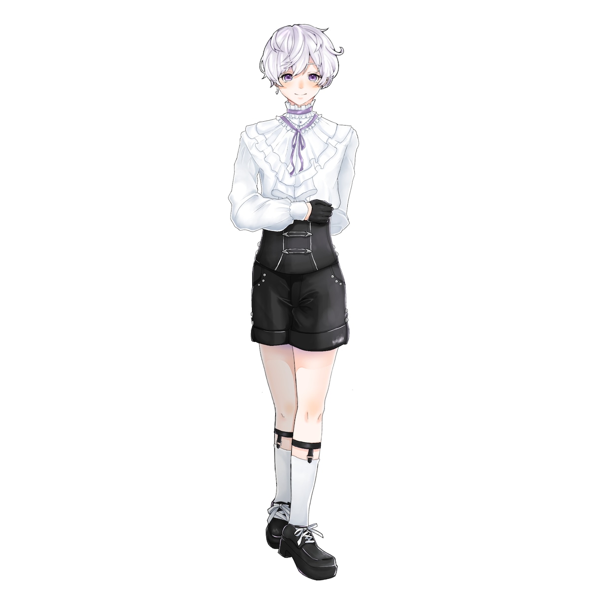 立ち絵のデザインします。描きます 話し合いを重ね、一緒に理想の絵を造り上げましょう。 イメージ1