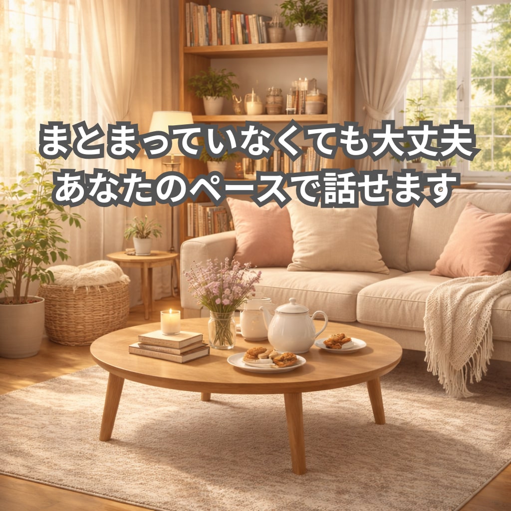 誰にも言えない気持ち☘️やさしくお聞きします 人間関係/感情整理/愚痴/雑談/仕事の悩み/眠れない夜 イメージ2