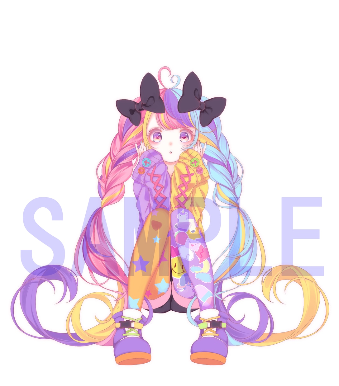 オリジナルのかわいい女の子描きます あなたのために最高の一枚を仕上げます イメージ6