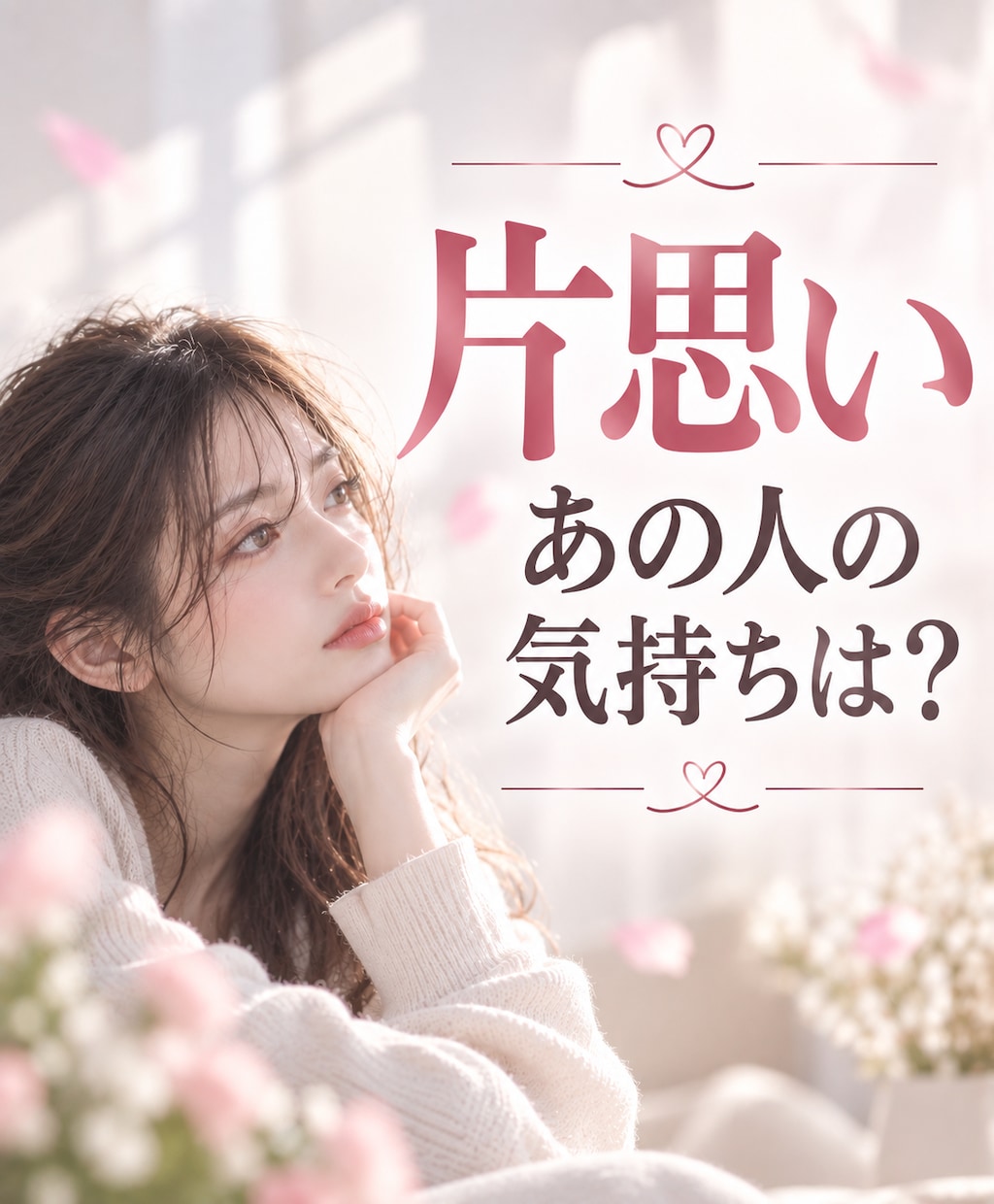 片思い｜あの人のあなたへの本当の気持ち視ます 私は恋愛対象？脈あり？脈なし？あの人の今の想いを視ます イメージ1