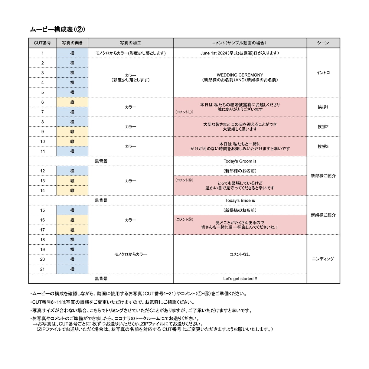 ワンランク上の結婚式オープニングムービーを作ります ₊✧˚どんな式にもマッチする、おしゃれで上質な雰囲気˚✧₊ イメージ7