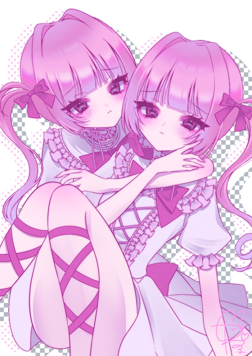 一枚絵、アイコン、ヘッダーお描きします ♡一枚絵やSNSで使用できる可愛いアイコンなどを制作します♡ イメージ2