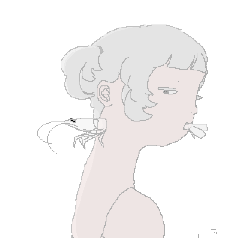 ドット絵風の絵描きます 白くてシュールな絵が好きな方はぜひ。 イメージ3