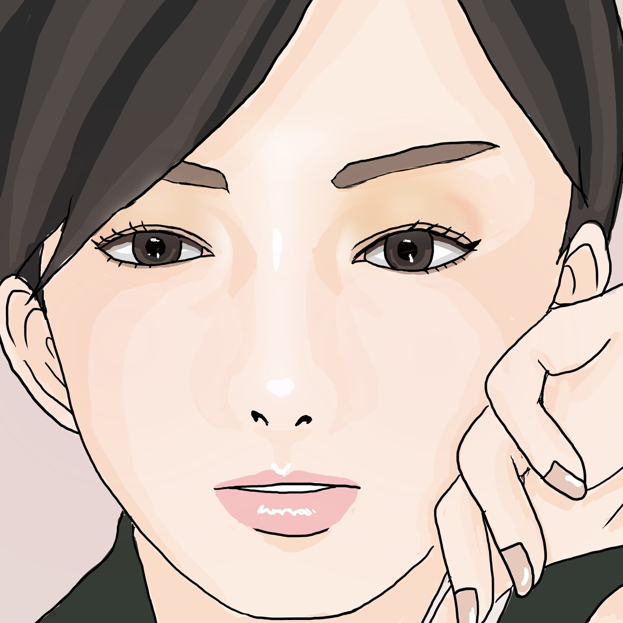 リアルかつ可愛い似顔絵お描きします アナログ、デジタルお選びいただけます。ご相談下さい。 イメージ5