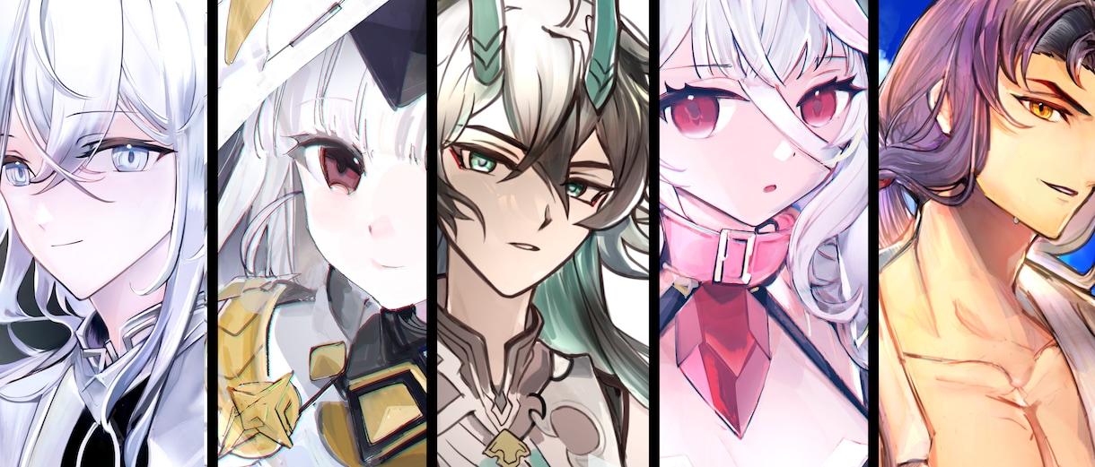 様々なご希望キャラクター 一枚絵を描きます ご希望なんでも承ります！日数短期で一枚絵、キャラ作成まで！ イメージ4