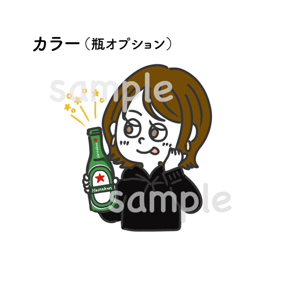 ゆるーくてちょいくせアイコン描きます 簡単！写真を送るだけで商用イラストを提案します イメージ3