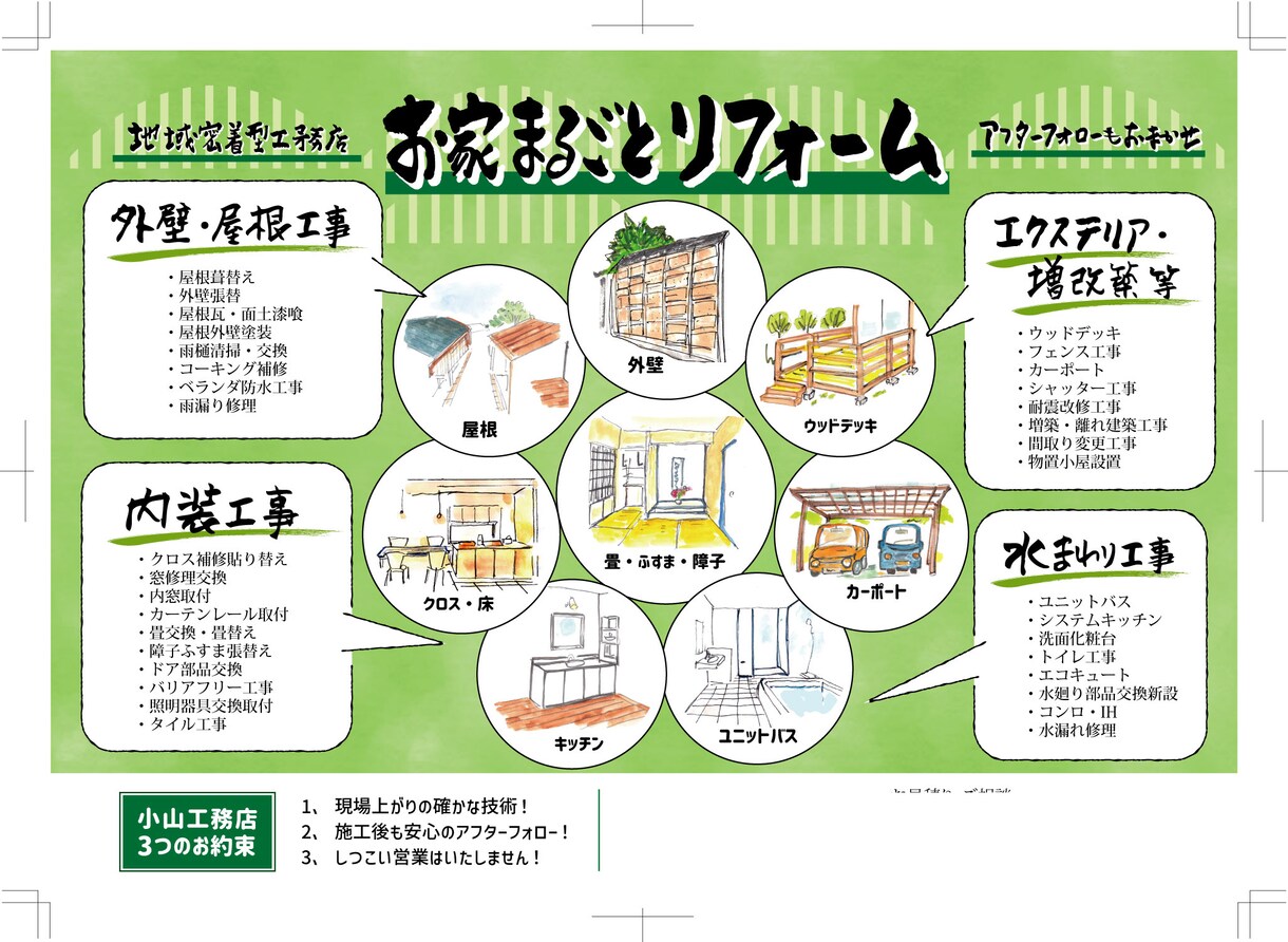 筆文字と手書きイラストでPOP作ります どこにもない目を引くデザインをご希望なら! イメージ3