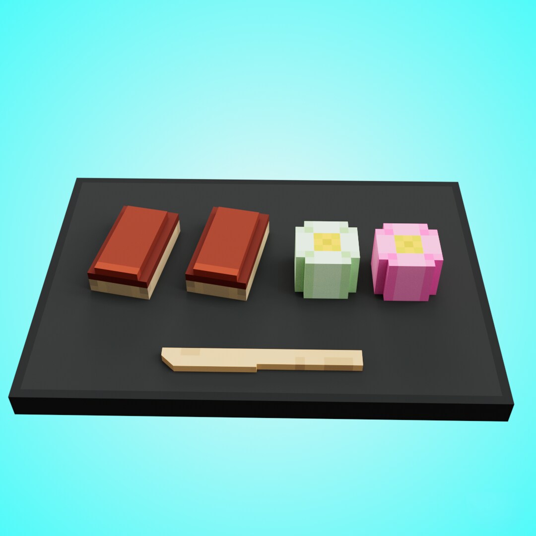 ボクセル風素材の「画像制作」します ゲームやSNS向けの小さな3D素材に イメージ6