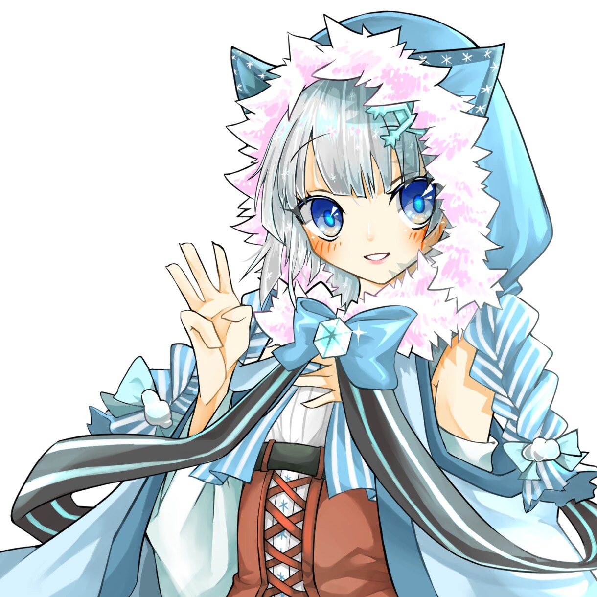 アイコンや立ち絵などが描けます 可愛いイラストが得意です！お顔が可愛く描けます◎ イメージ1