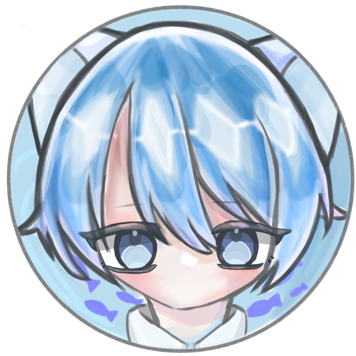 アイコンのイラストを描きます 3つの条件から描きます！(性別・髪型・服装➕色彩や特徴3つ) イメージ1