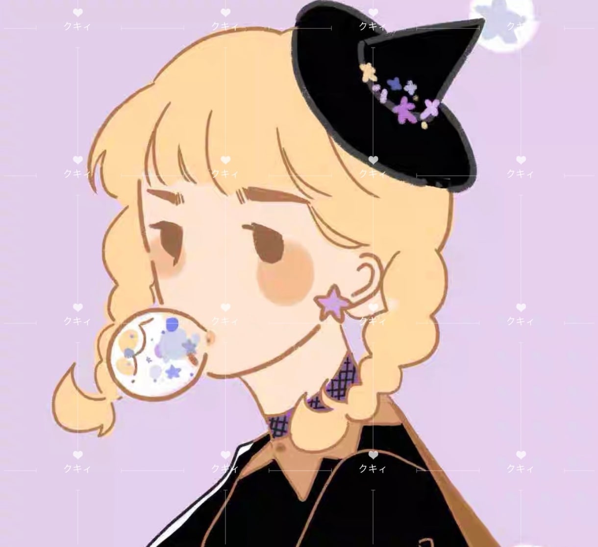 可愛い似顔絵のアイコンを制作いたします ふんわり可愛い似顔絵をぜひアイコン・プレゼントにどうぞ！ イメージ3