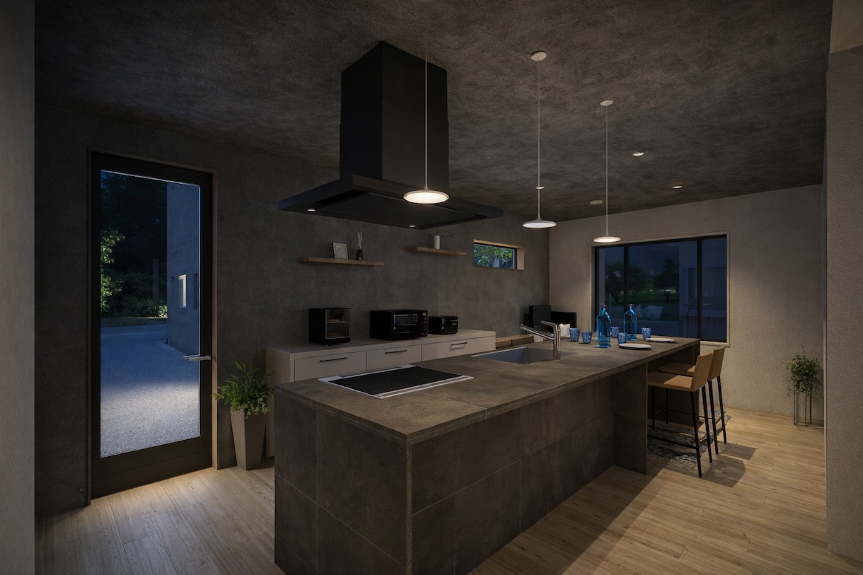 建築　外観パース作成＆アドバイス＆調整します 建築士兼デザイナー監修の　家が「カッコよくなる」お手伝い イメージ7
