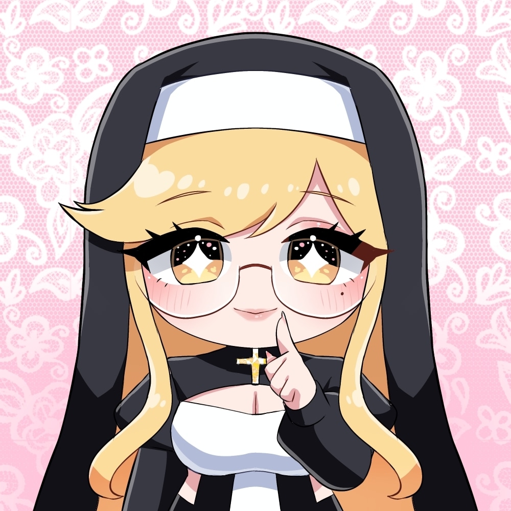 キラキラかわいい女の子のデフォルメアイコン描きます オリジナルキャラクターのアイコンにおすすめ イメージ4