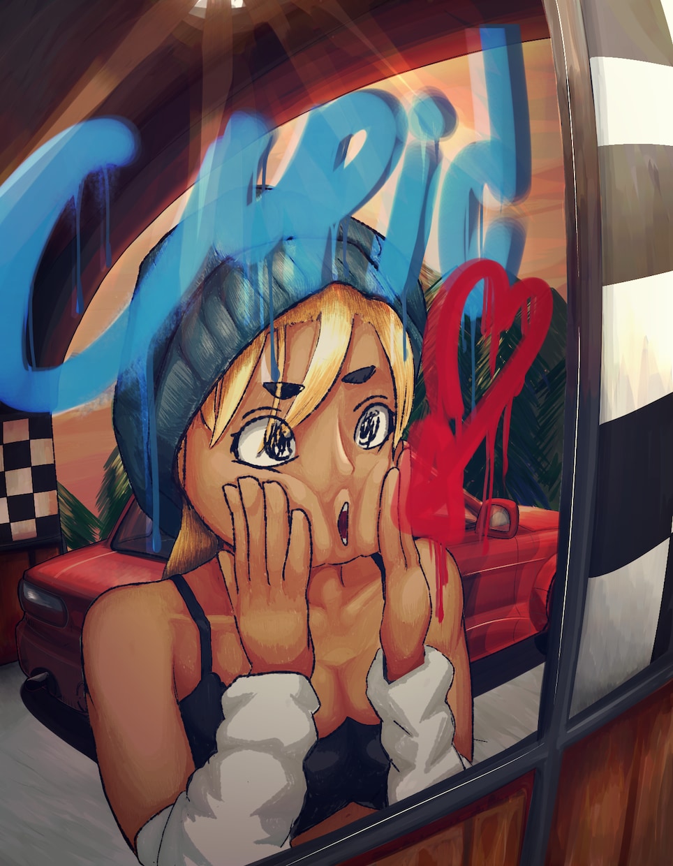個性強めのかっこいい一枚絵を描きます "Dope as hell"なイラストを提供しますれ イメージ10