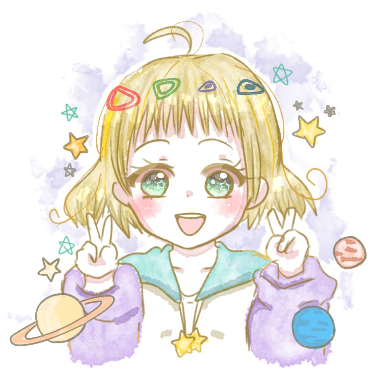 透き通った紙風船のような絵を描きます 似顔絵、イメイラ、創作キャラなど イメージ3