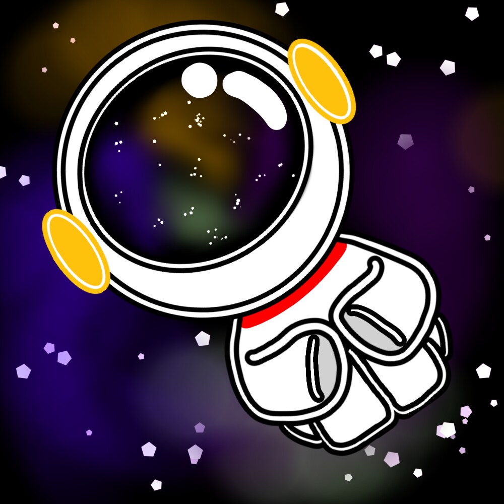 貴方だけの宇宙飛行士描きます 貴方だけの宇宙飛行士を御依頼ください。修正2回まで イメージ1