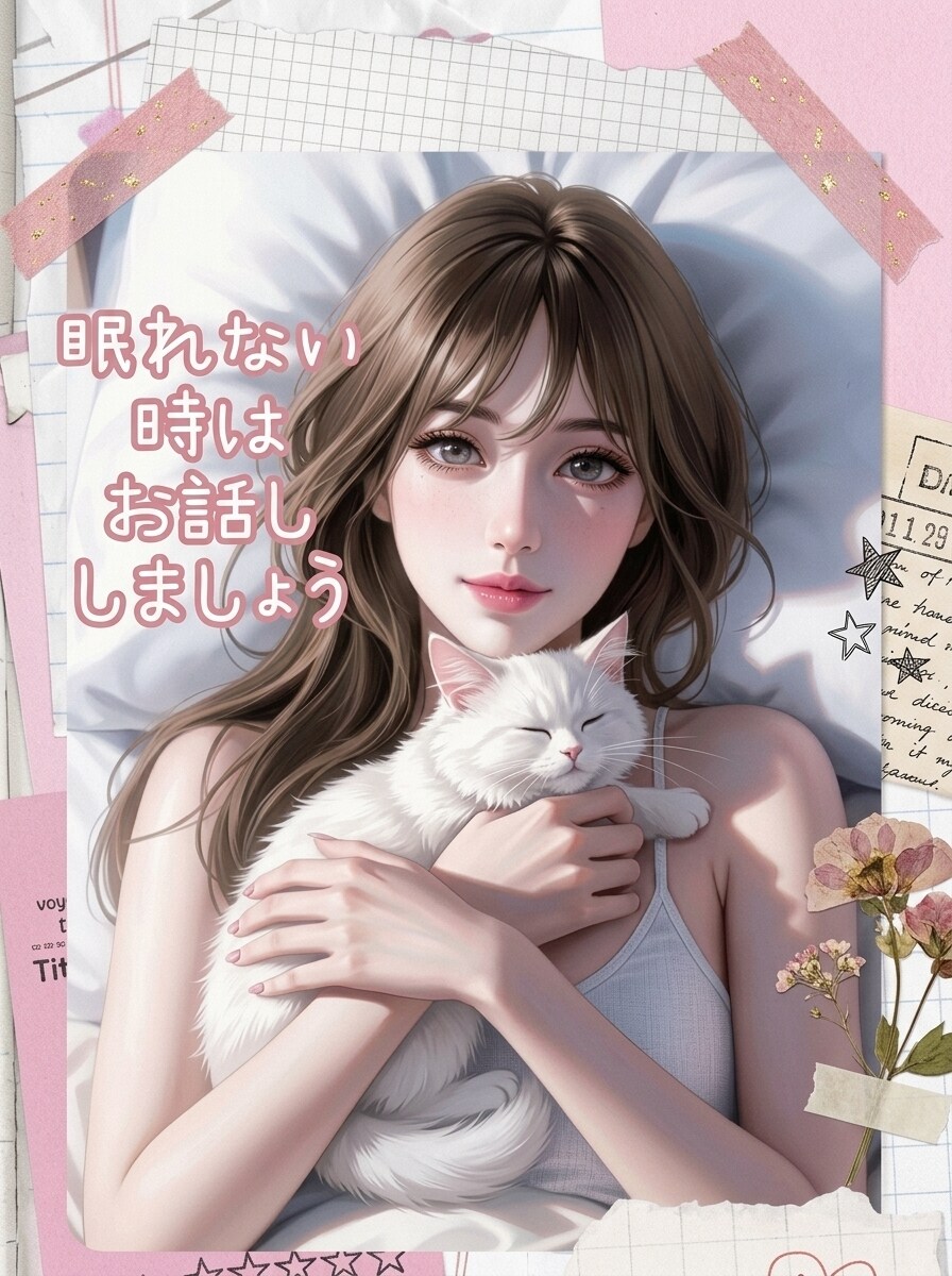 繋がろ❤︎お話相手になります ♡他愛もない話しや作業通話ながら通話をしませんか♡ イメージ2