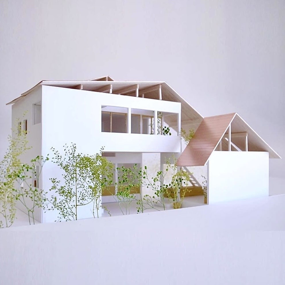 一級建築士が素材感を表現した住宅模型を製作しをます 設計意図や空間の魅力を伝える模型を丁寧に作成します イメージ1