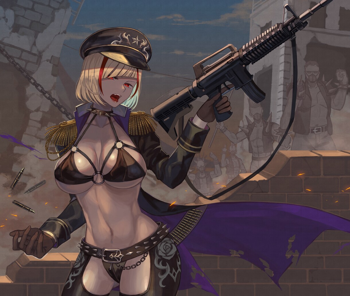 背景、キャラクター等イラスト全般制作します ゲームで使用するイラストや動画用一枚絵等、何でも描きます！ イメージ4