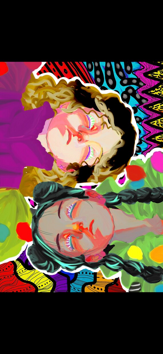 絵を描きます 自分の絵を描き直して欲しいや、アイコン、扉絵など描きます。 イメージ3