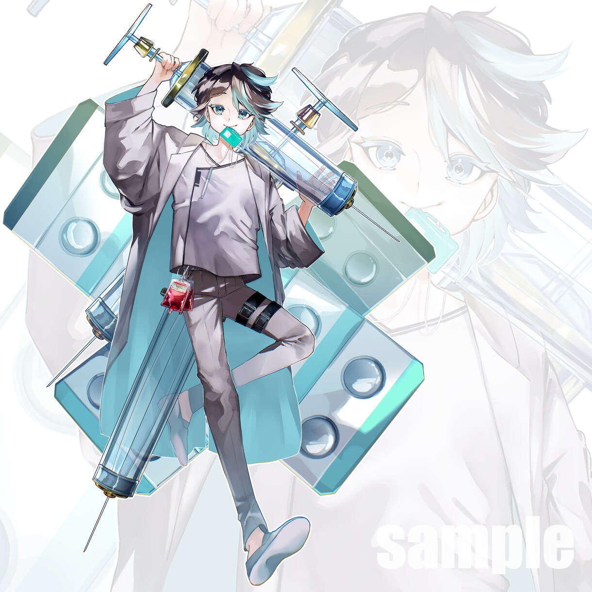 今だけ30%OFF！配信向け立ち絵描きます イラストのパーツ分け、表情差分！！対応可！！ イメージ6
